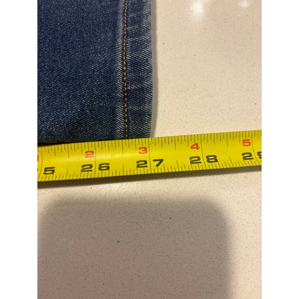 Everlane Curvy High-Rise Skinny Jean Blue Denim Crop 32 PP2321200487 - Picture 11 of 11